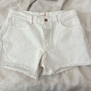 Bohme White Shorts